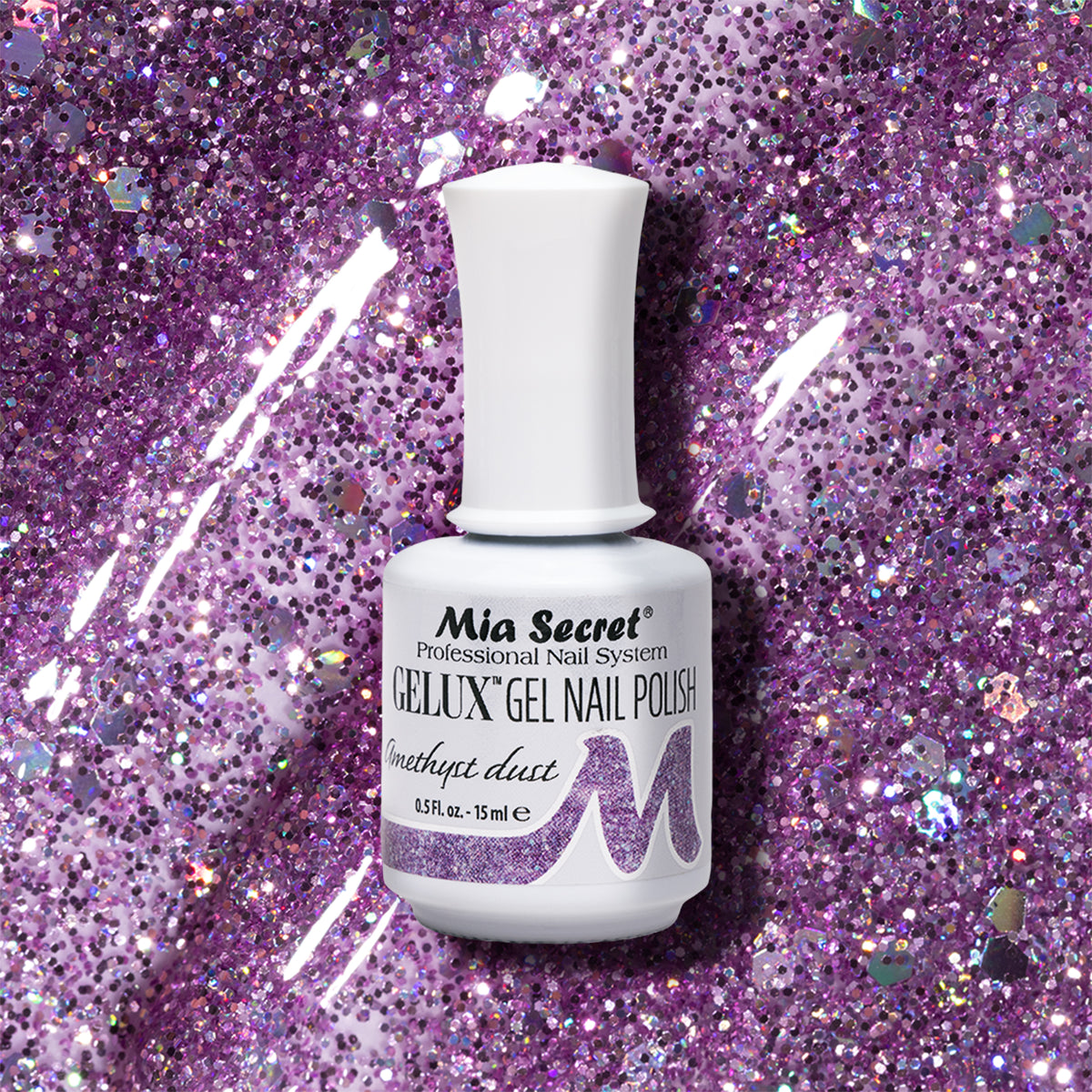 Gelux Gel Polish Amethyst Dust by Mia Secret