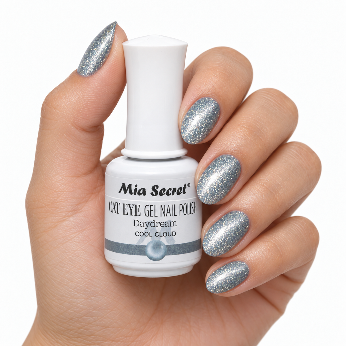 Cool Cloud Cat Eye Gel Polish