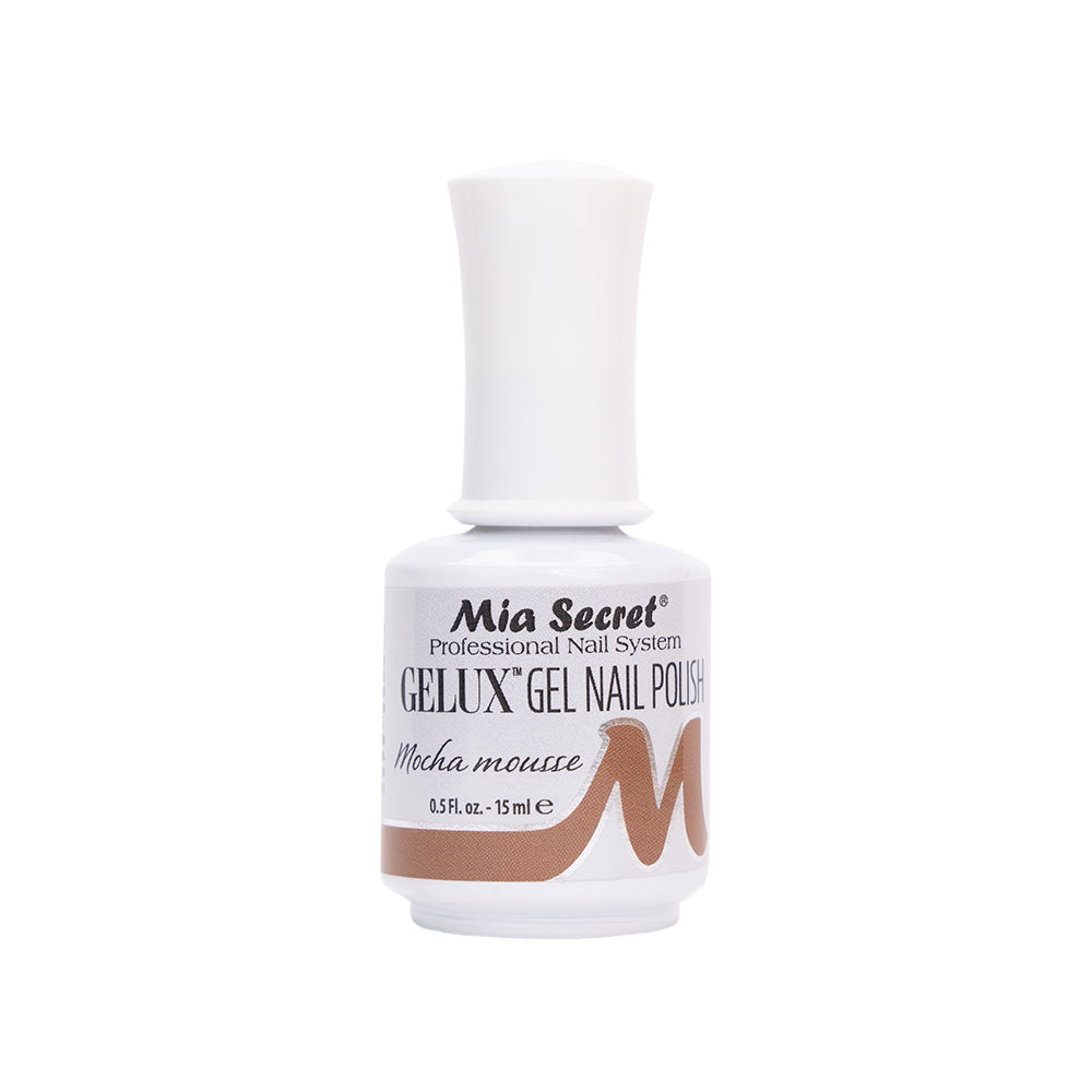 Gelux Gel Polish Mocha Mousse