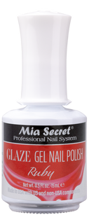 Glaze Gelux Gel Polish Ruby
