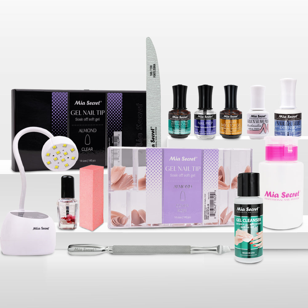 Almond Gel Tips Kit