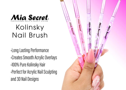 Kolinsky Nail Brushes
