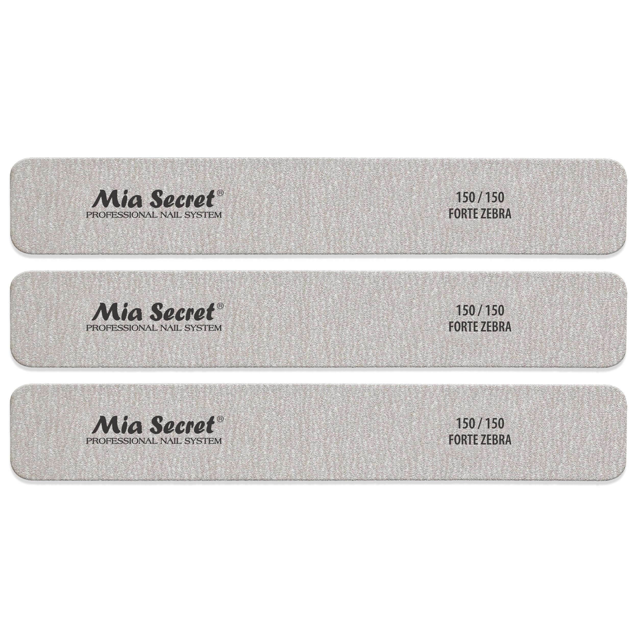 Forte Zebra Jumbo Nail File 150/150 Green Center