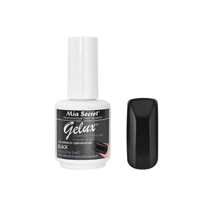 Gelux Gel Polish Black