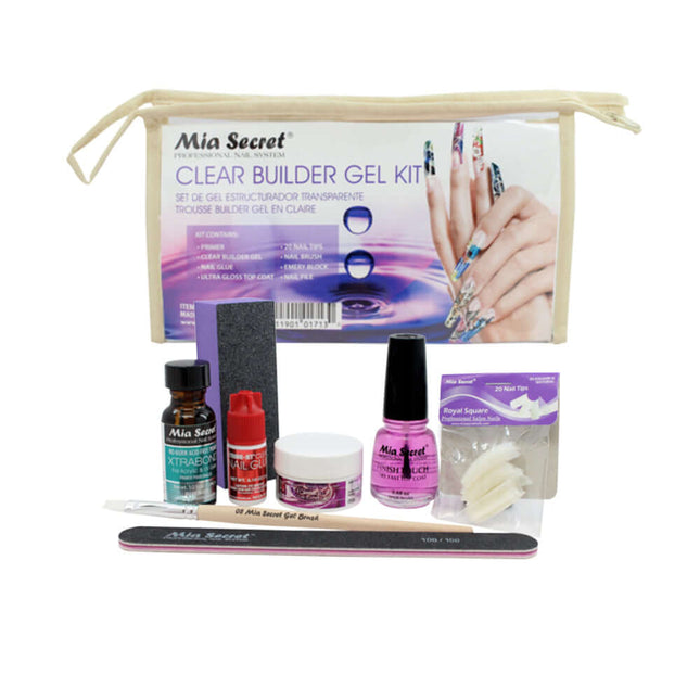 Clear Builder Gel Kit