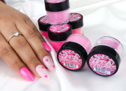 I Love Pink Nail Art Powder Collection (6PC)