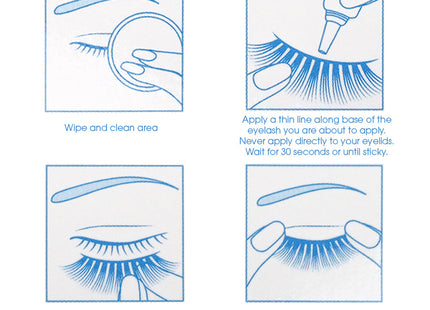 Waterproof Eyelash Adhesive Glue (3-PACK)