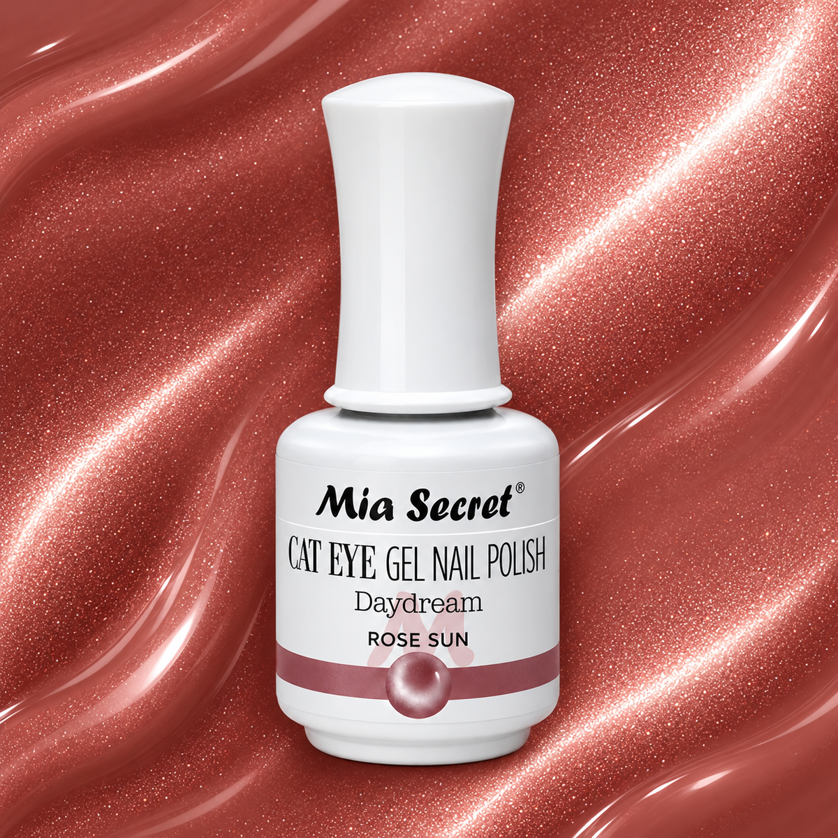 Rose Sun Cat Eye Gel Polish