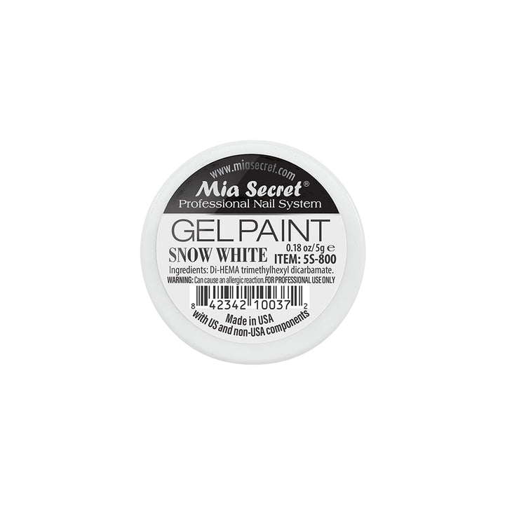 Gel Paint Snow White