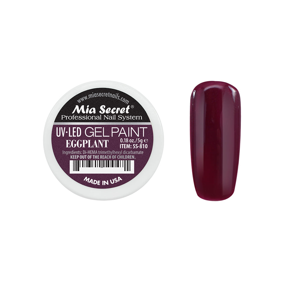 Gel Paint Eggplant