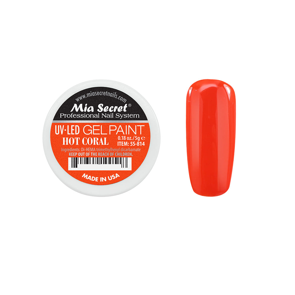 Gel Paint Hot Coral