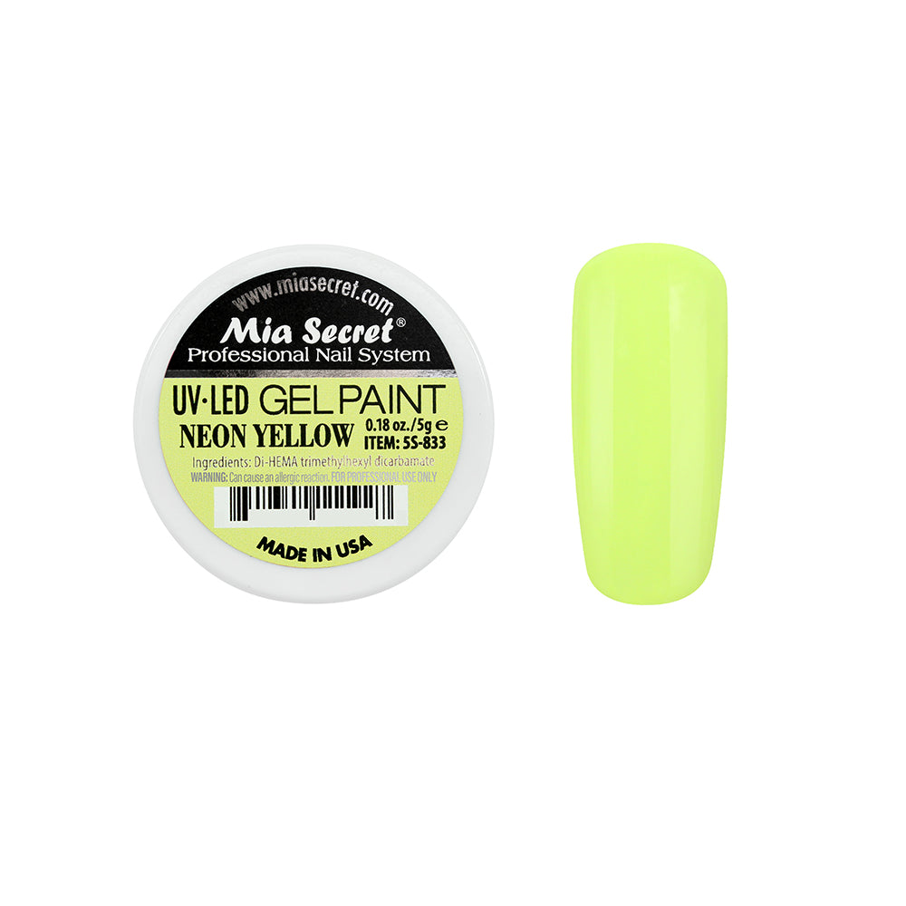 Gel Paint Neon Yellow