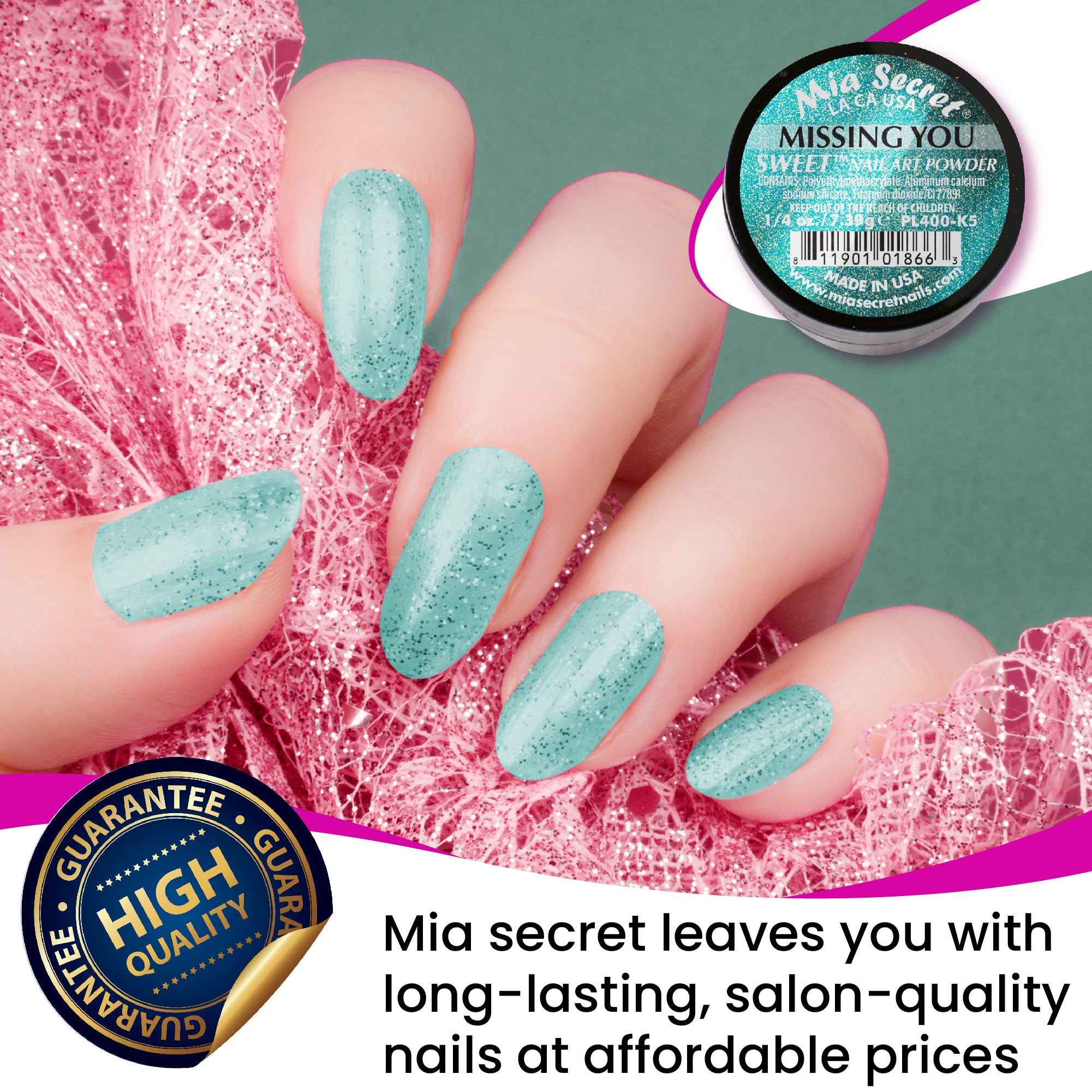 Sweet Nail Art Powder Collection (6PC)