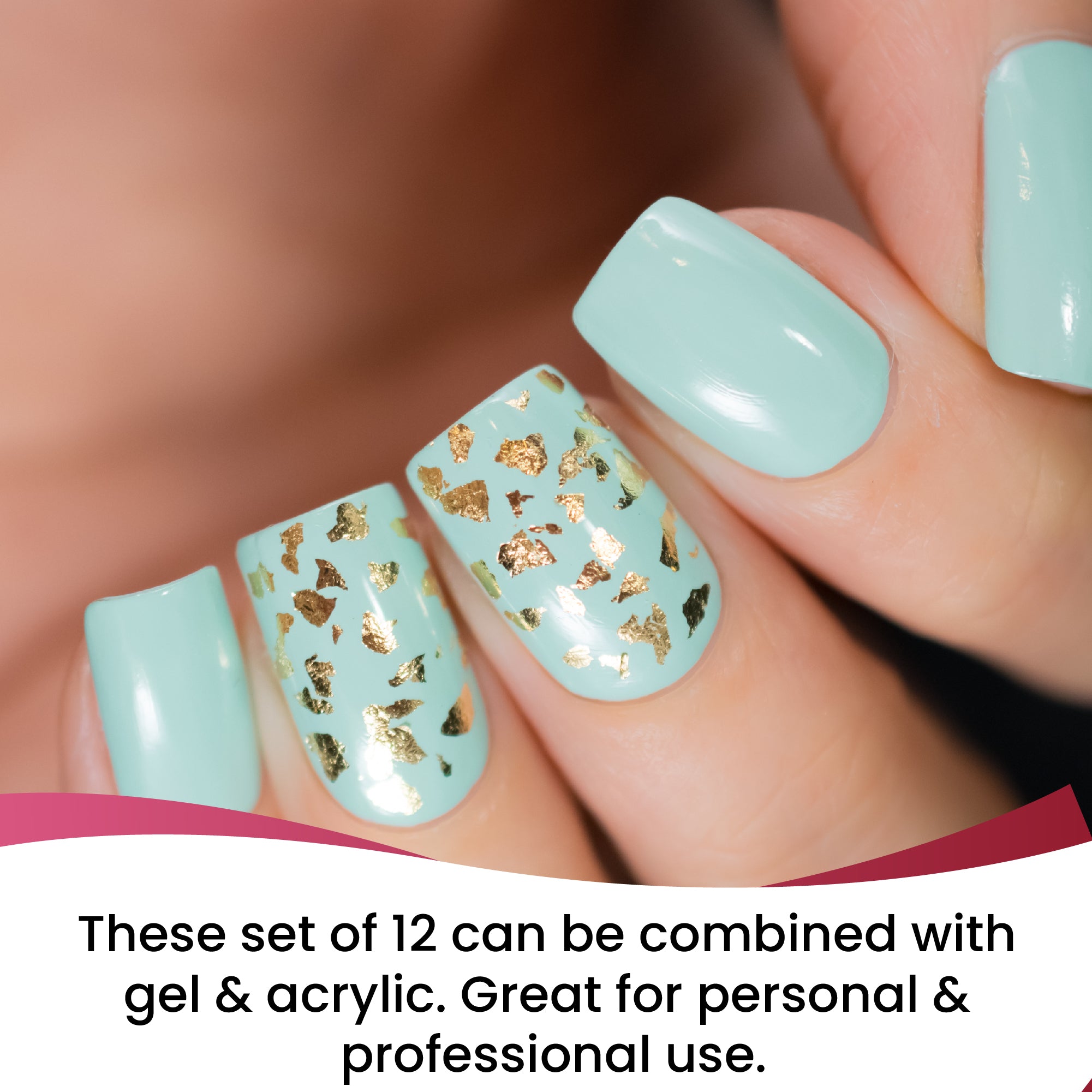 Color Punch Nail Art Powder Collection (6PC)