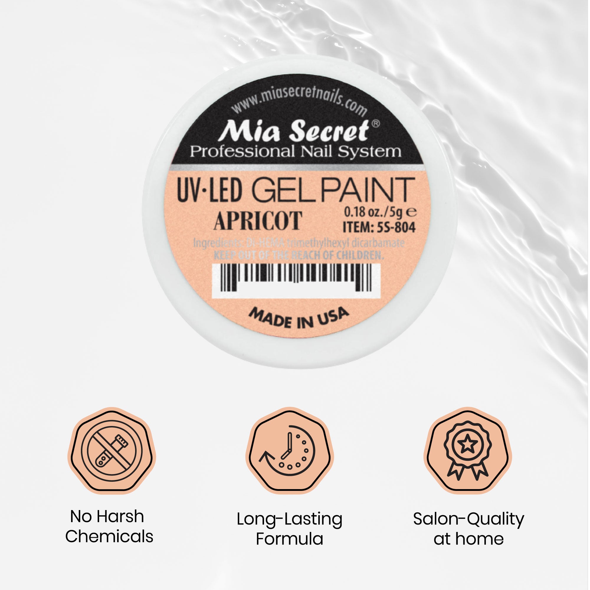 Gel Paint Apricot