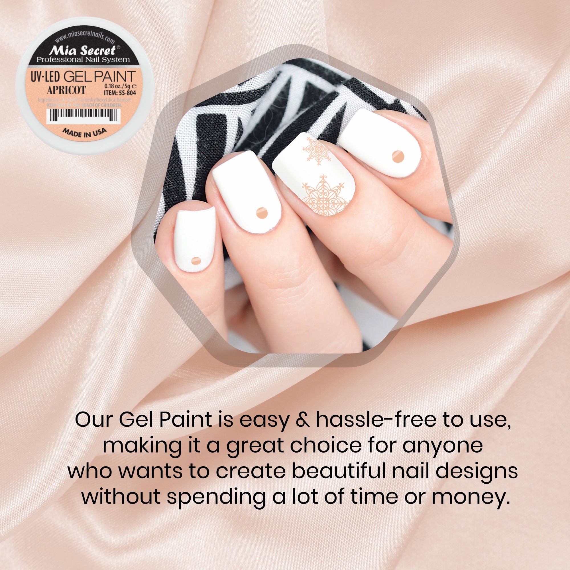 Gel Paint Apricot