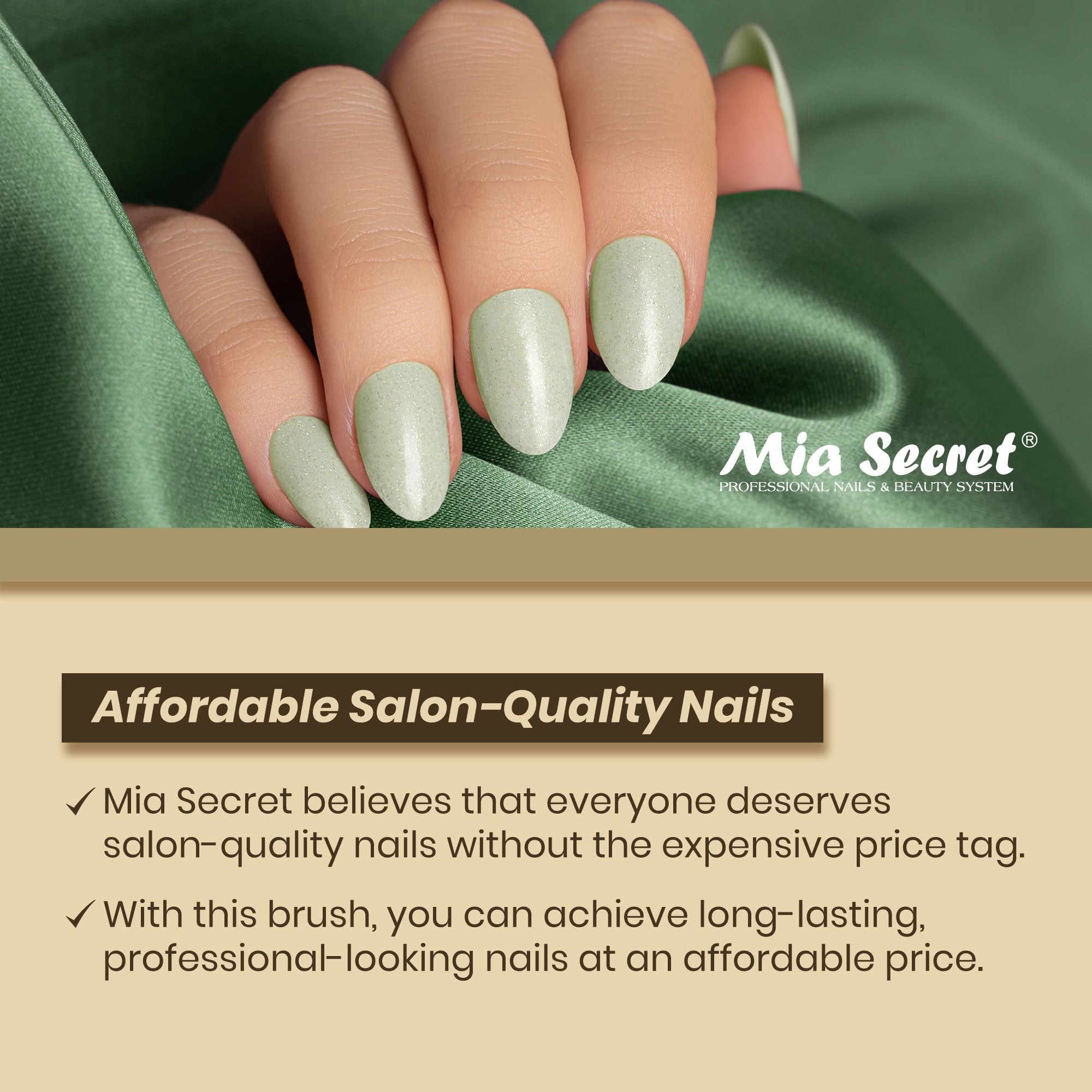 Studio Professional Nail Brushes