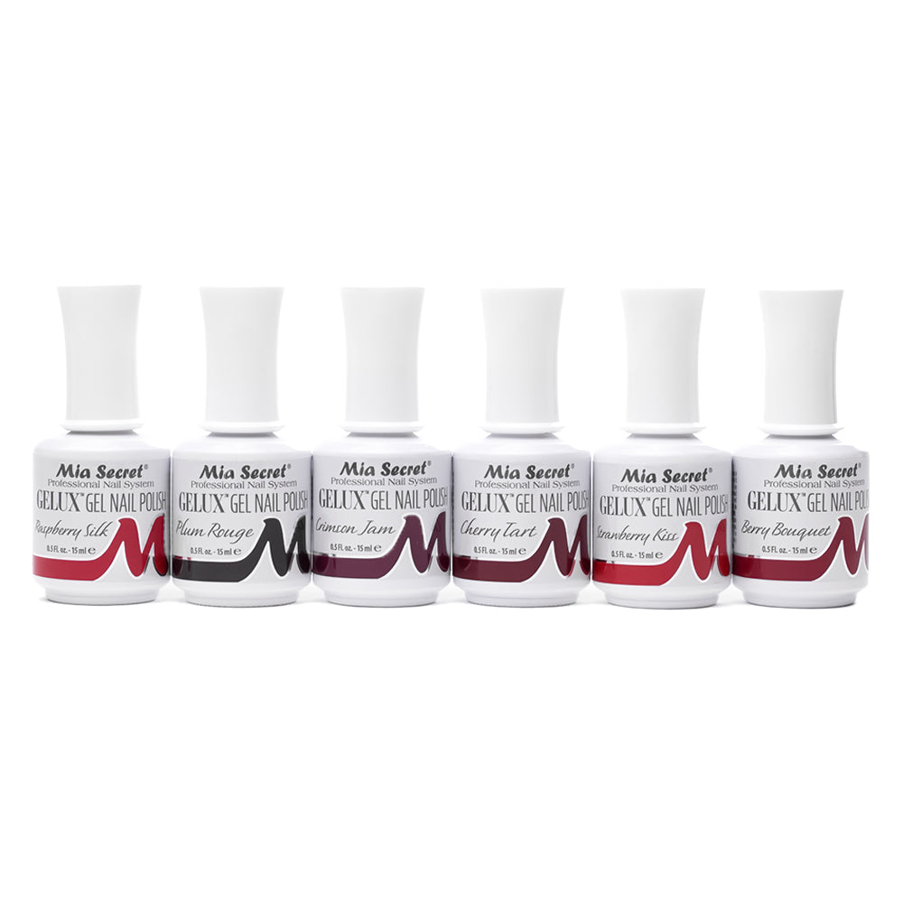 Berry Red Gelux™ Gel Polish Collection