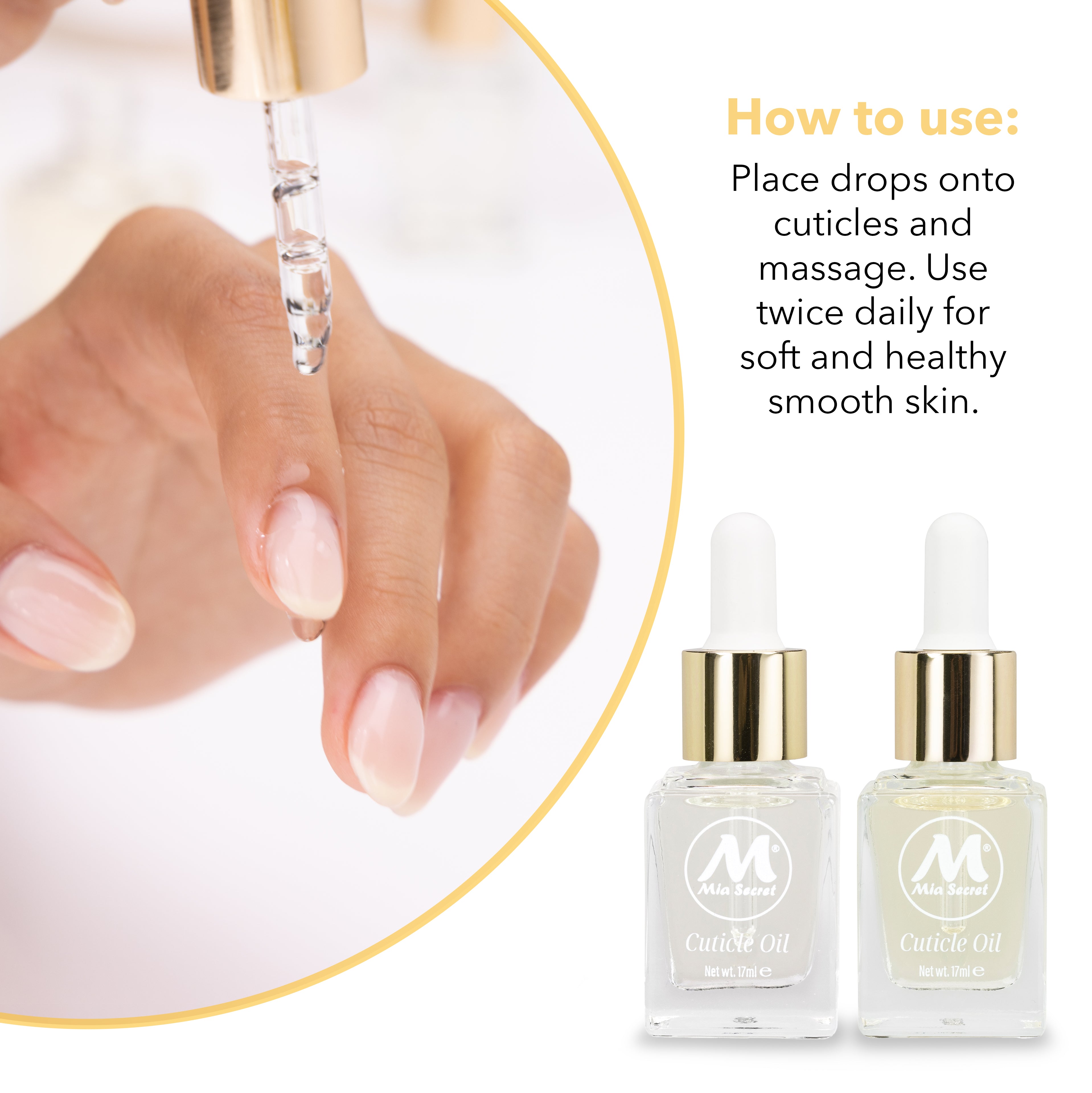 Luxury Cuticle Oils | Hand & Body Care | Mia Secret Luxury Cuticle Oils | Hand & Body Care | Mia Secret
