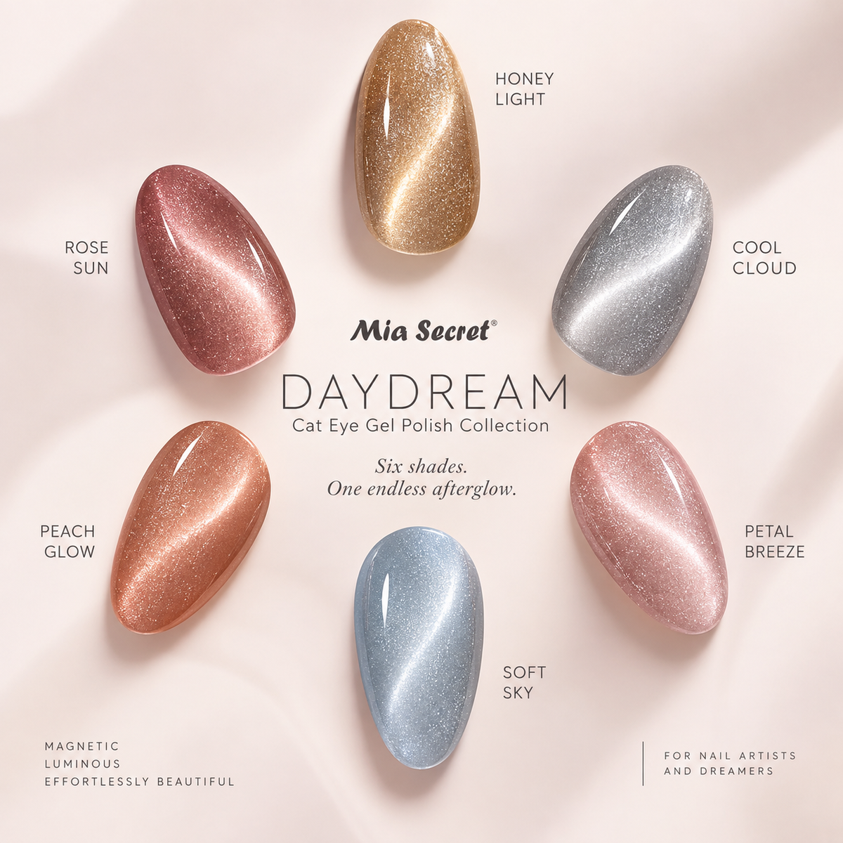 Cool Cloud Cat Eye Gel Polish