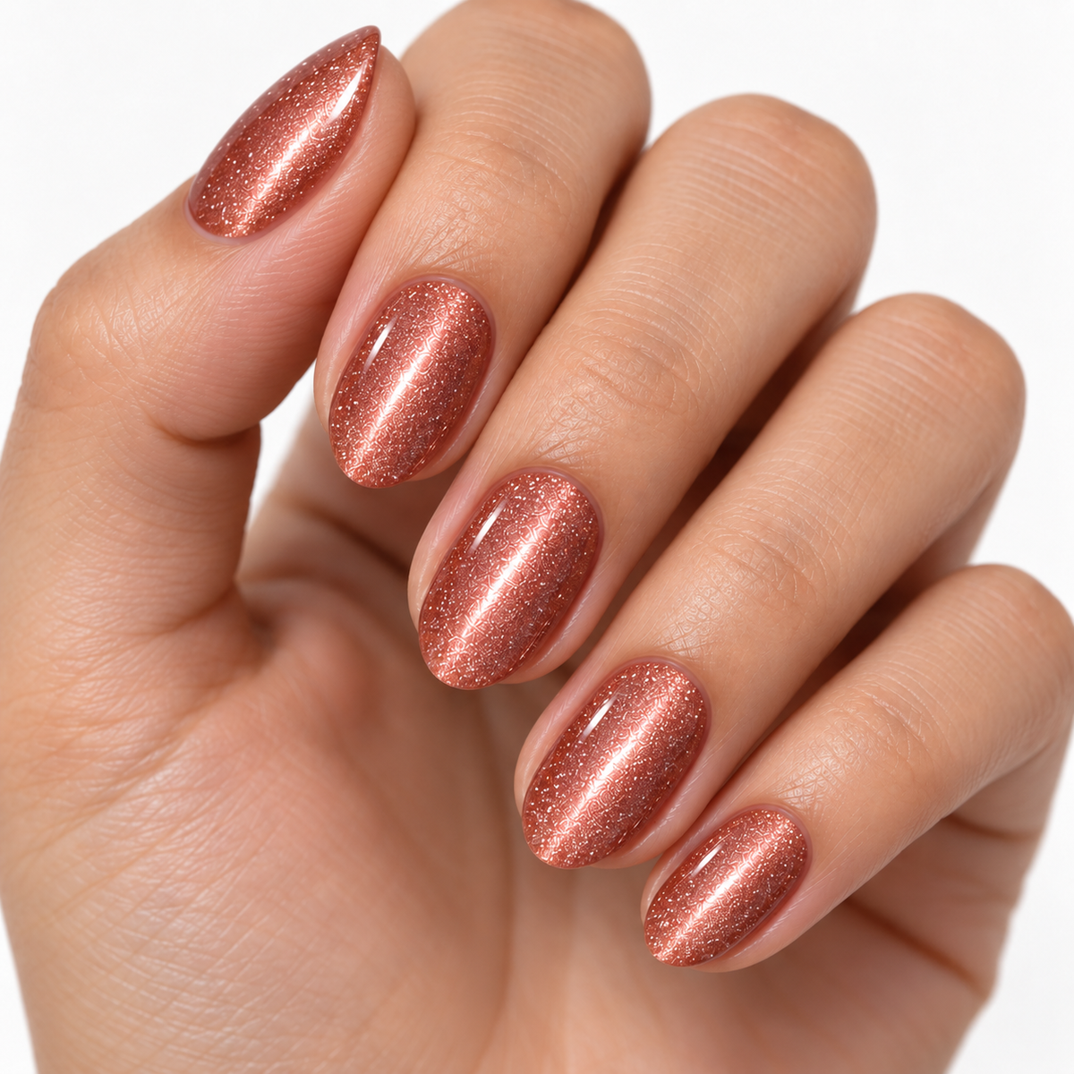 Rose Sun Cat Eye Gel Polish