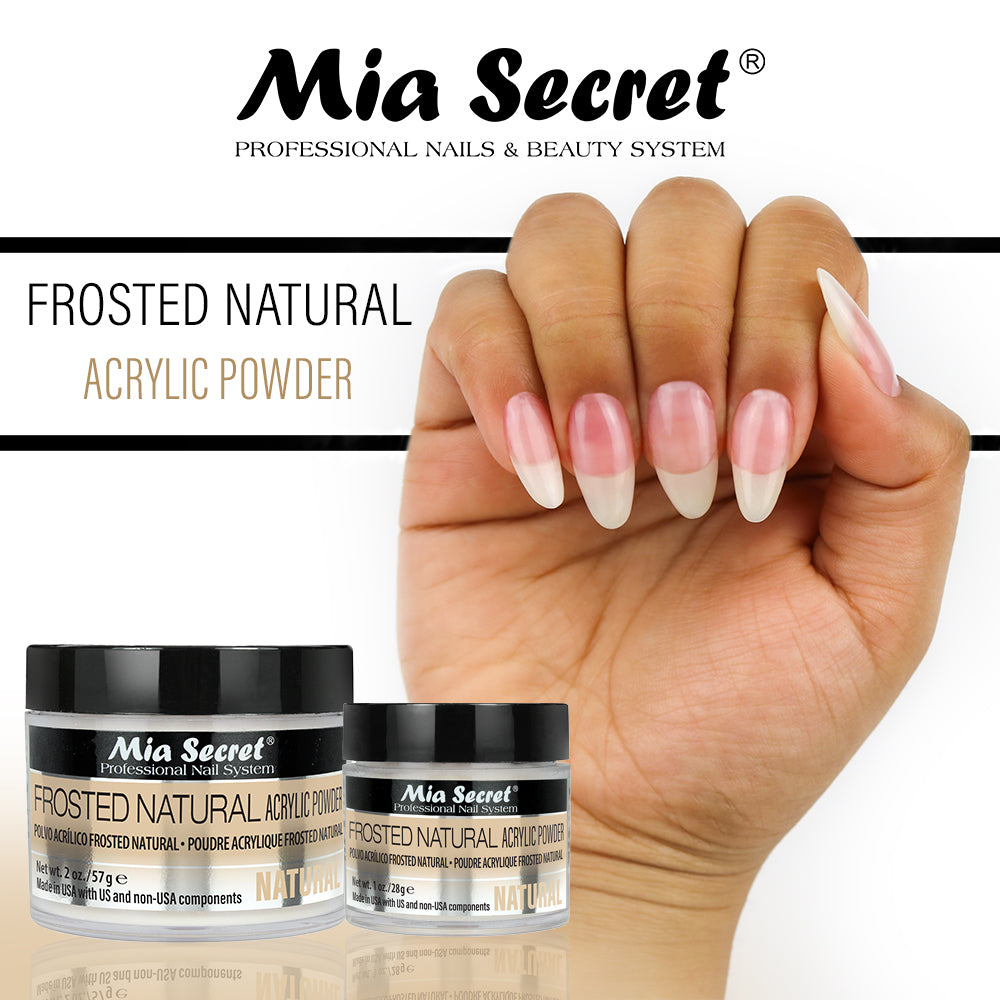 Frosted Natural Acrylic Powder