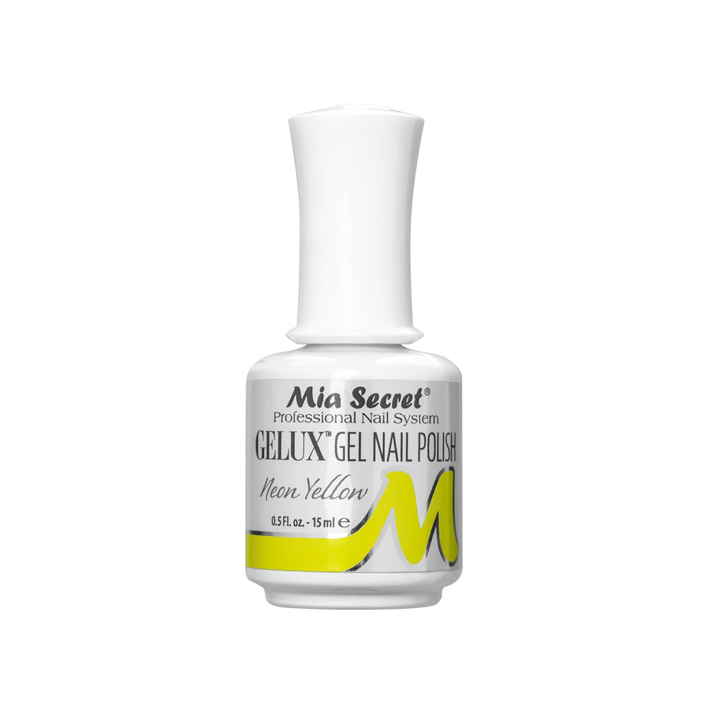 Gelux Gel Polish Neon Yellow