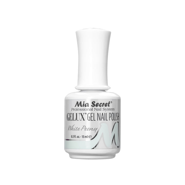 Gelux Gel Polish White Peony