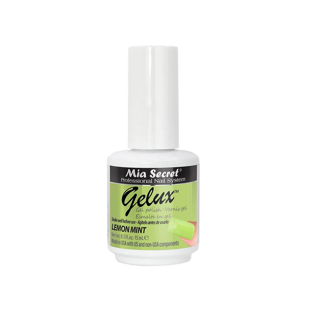 Gelux Gel Polish Lemon Mint