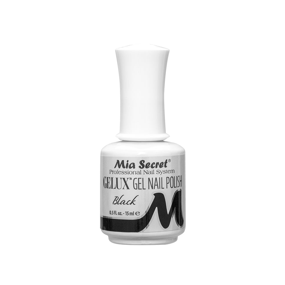 Gelux Gel Polish Black