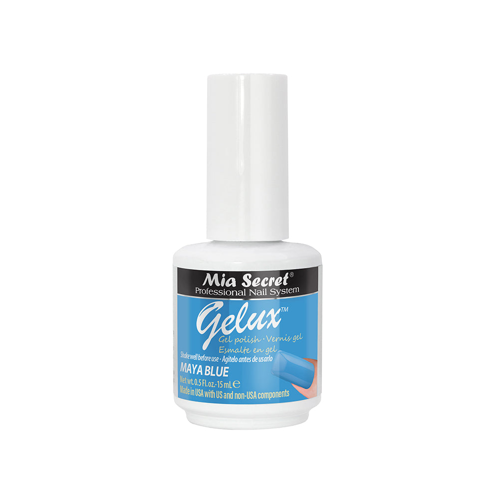 Gelux Gel Polish Maya Blue