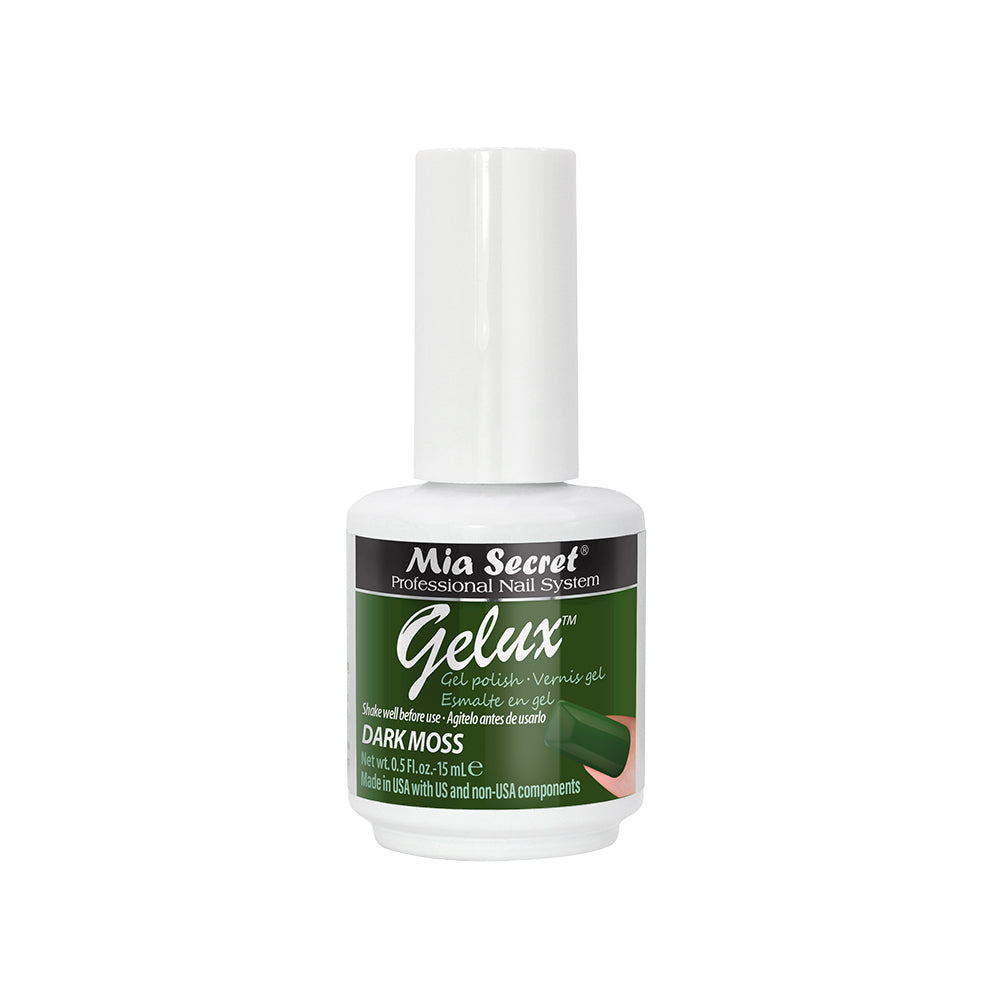 Gelux Gel Polish Dark Moss