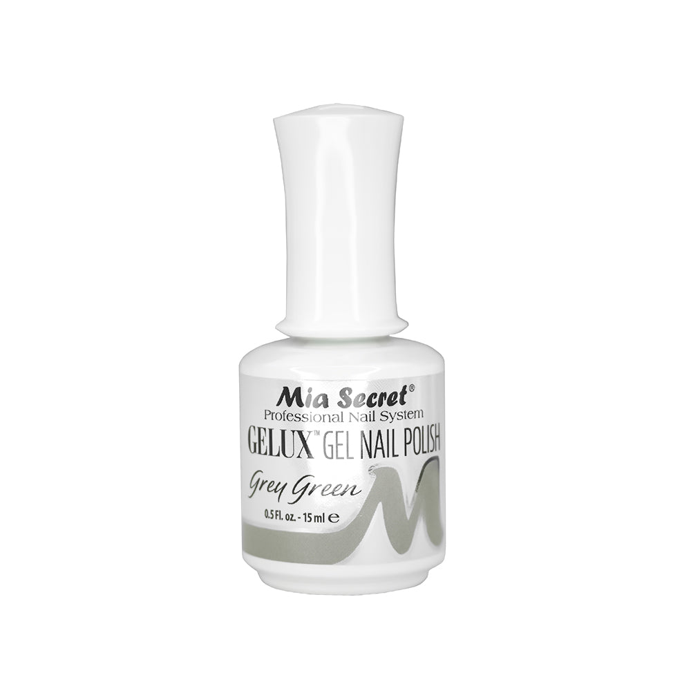 Gelux Gel Polish Grey Green