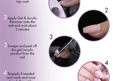 Gel and Acrylic Remover