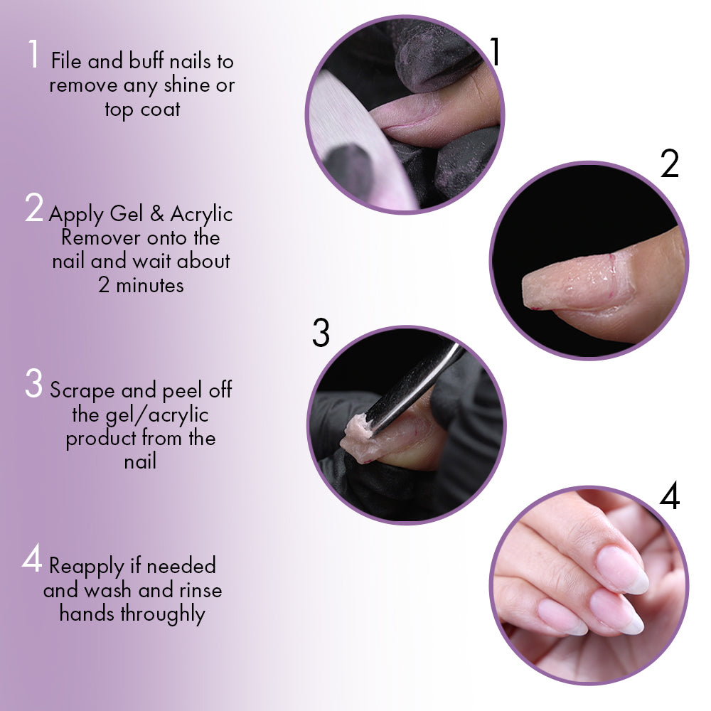 Gel and Acrylic Remover