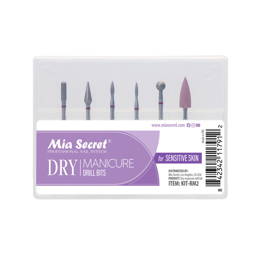 Dry Manicure Drill Bits For Sensitive Skin