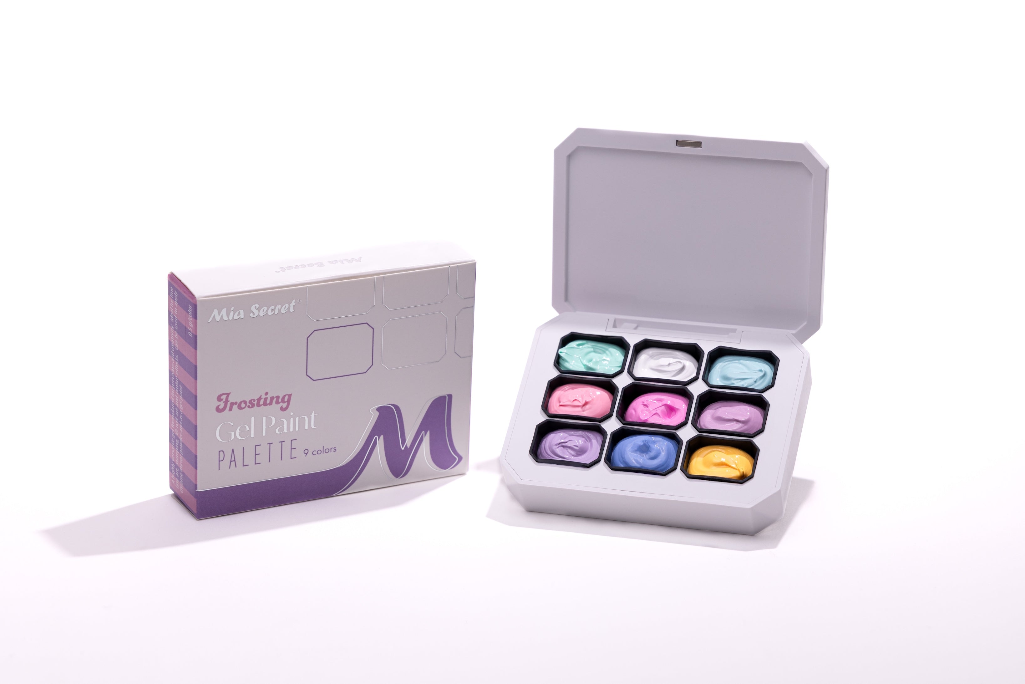 Frosting Gel Paint Palette (9 colors)