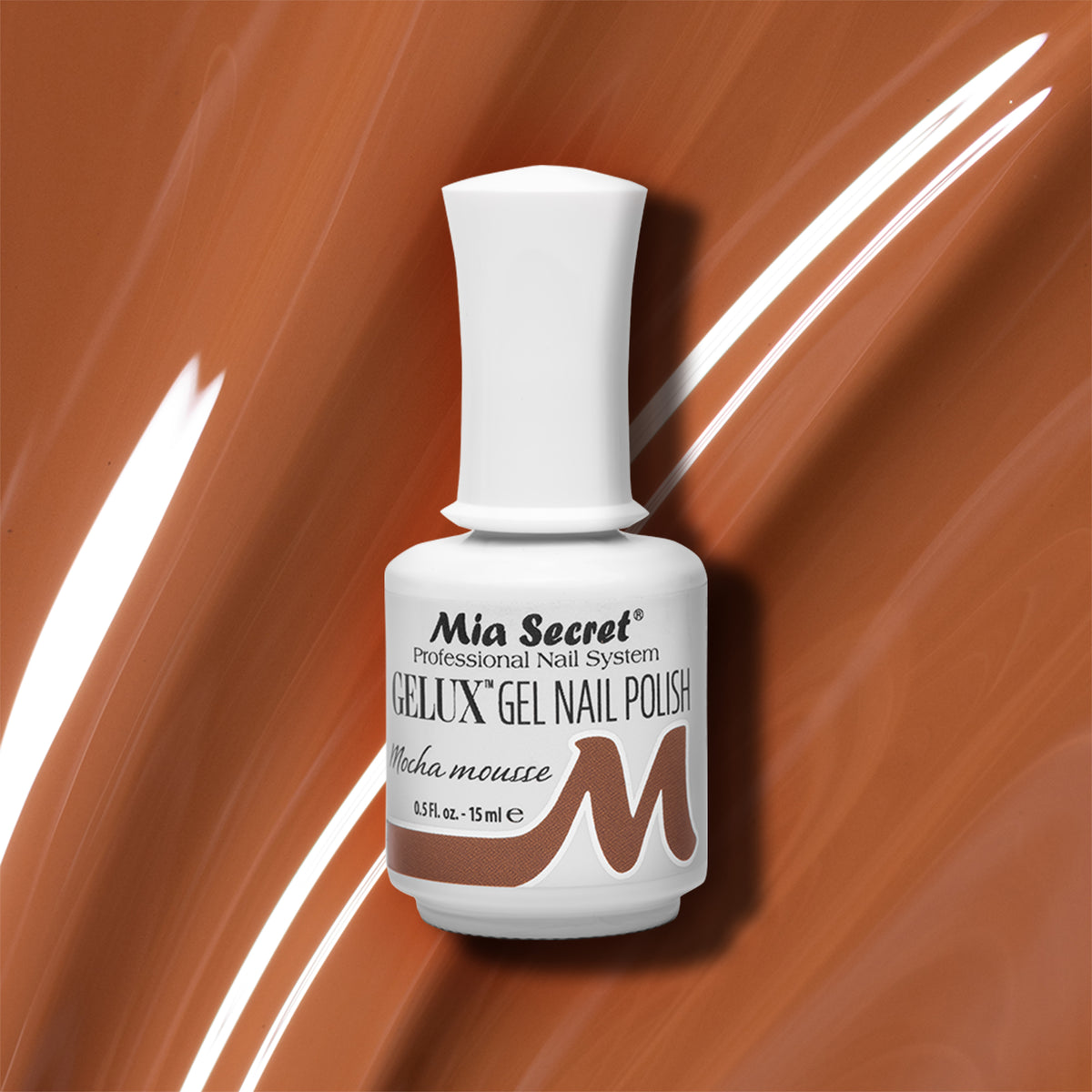 Gelux Gel Polish Mocha Mousse