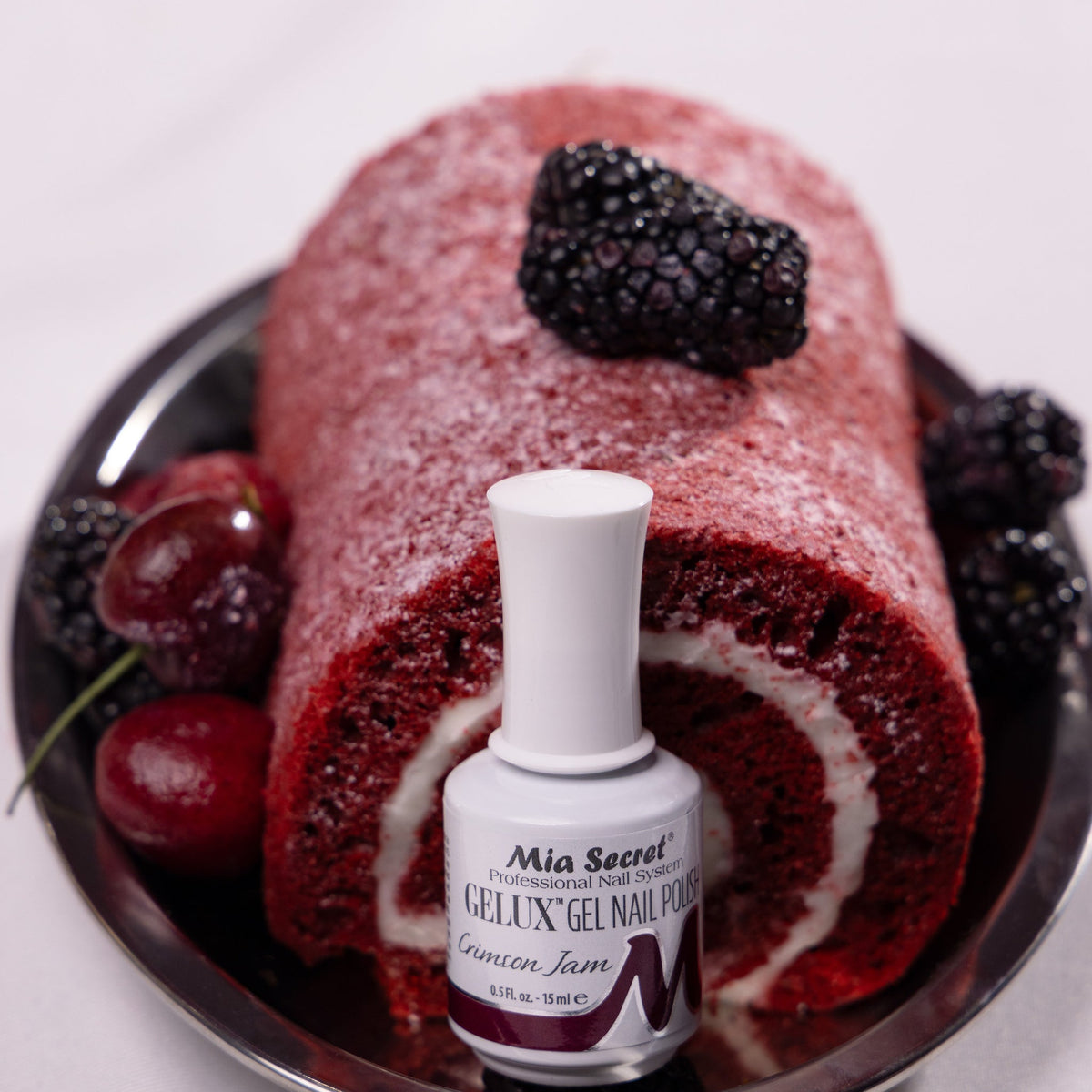 Gelux Gel Polish Crimson Jam