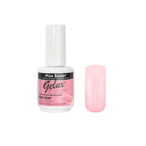 Gelux Gel Polish Pink Peony