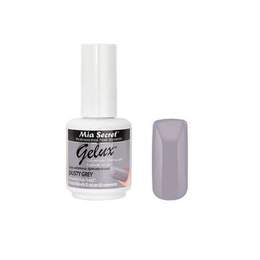 Gelux Gel Polish Dusty Grey