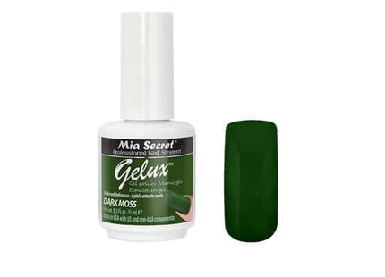Gelux Gel Polish Dark Moss