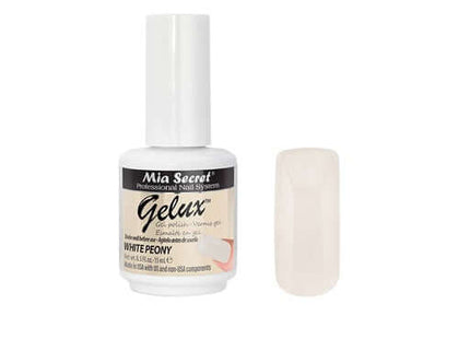 Gelux Gel Polish White Peony