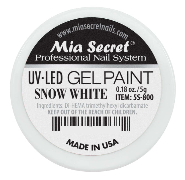 Gel Paint Snow White