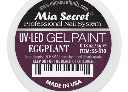 Gel Paint Eggplant
