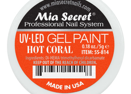 Gel Paint Hot Coral