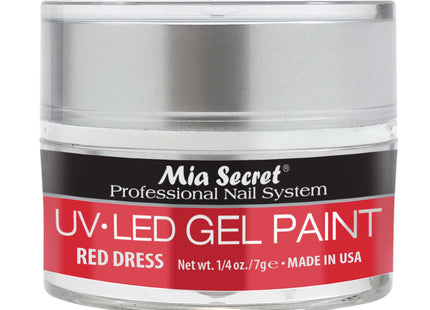 Gel Paint Red Dress