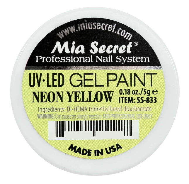 Gel Paint Neon Yellow