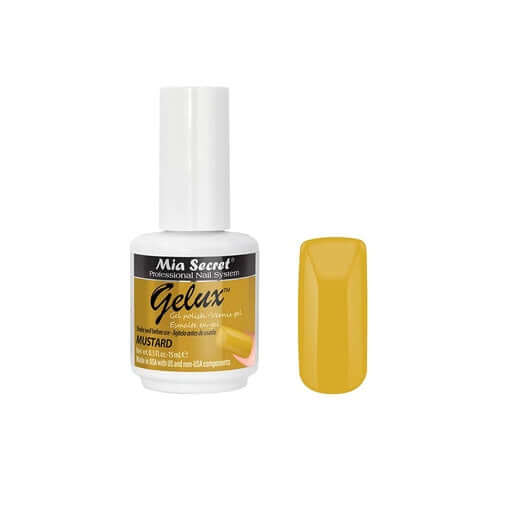 Gelux Gel Polish Mustard