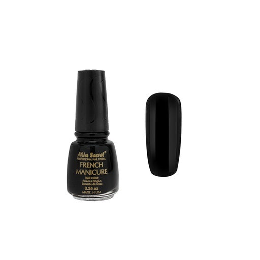 French Manicure Pure Black